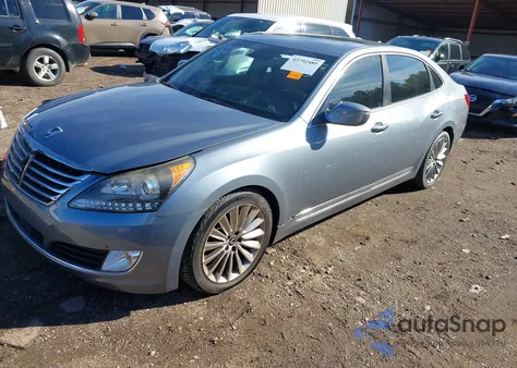 2014 Hyundai Equus Ultimate из США, поврежденный, VIN KMHGH4JH3EU081333